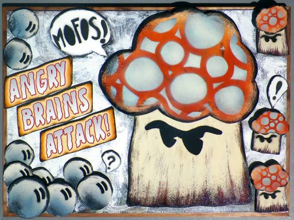 aingry brains attack