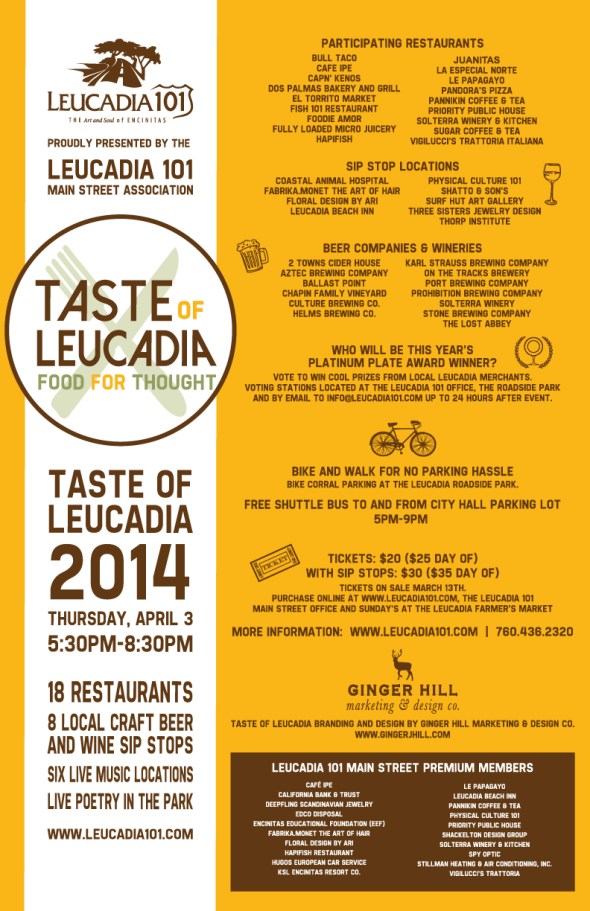 taste of leucadia full poster